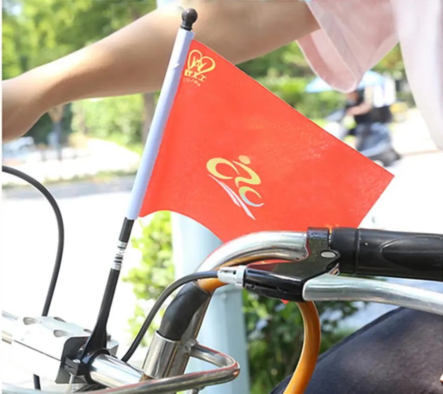 Bike Bicycle Flag Pole