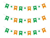 Bunting St. Patrick flags