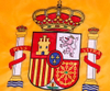 Embroidery Spain flag 90*150cm