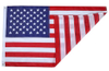 Embroidery USA flag 90*150cm