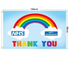 Thank You Rainbow NHS flags