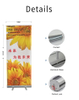 Aluminum roll up stand