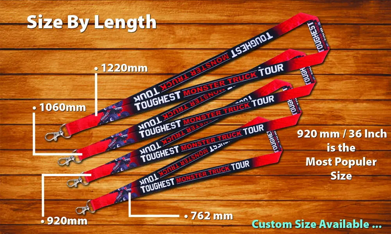 Custom Printed Lanyard For Keys