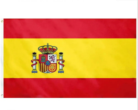Embroidery Spain flag 90*150cm