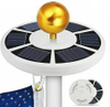 42LED Solar Power Bright Flagpole