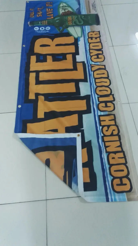 Digital printing polyester banner