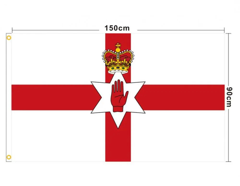 Northern Ireland region flags