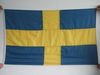 Sewing Sweden flag 100*150cm