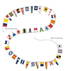 Code flagline 40pcs