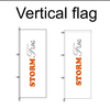 Custom Vertical Polyester Flags