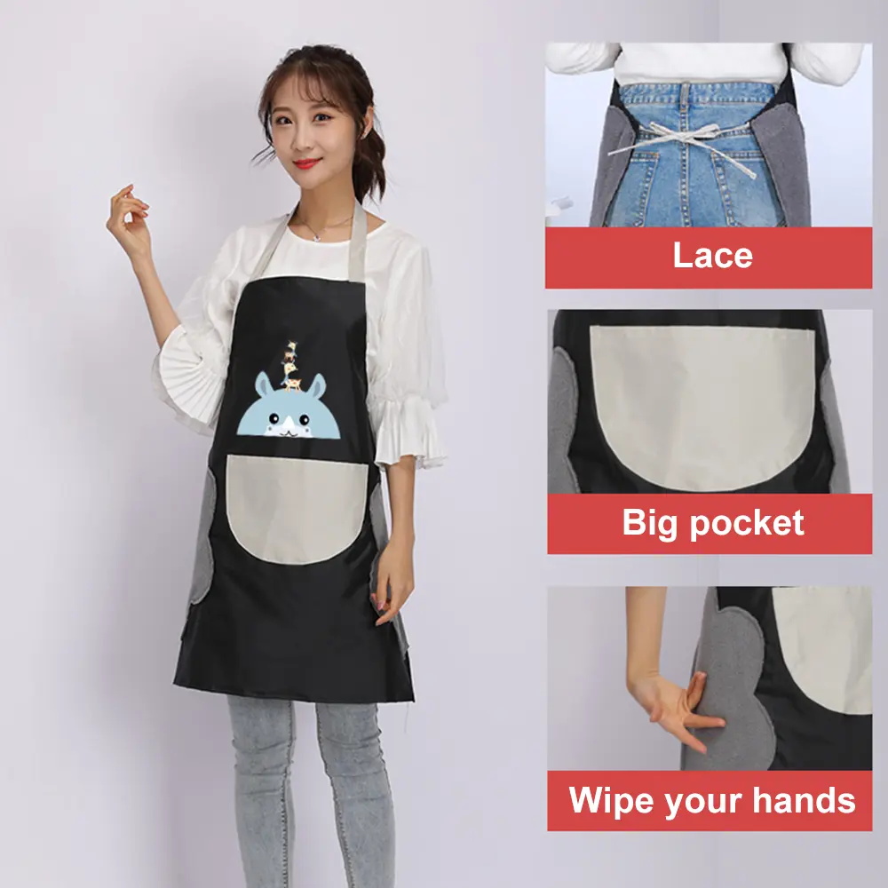 Fashionable and simple kitchen cooking apron