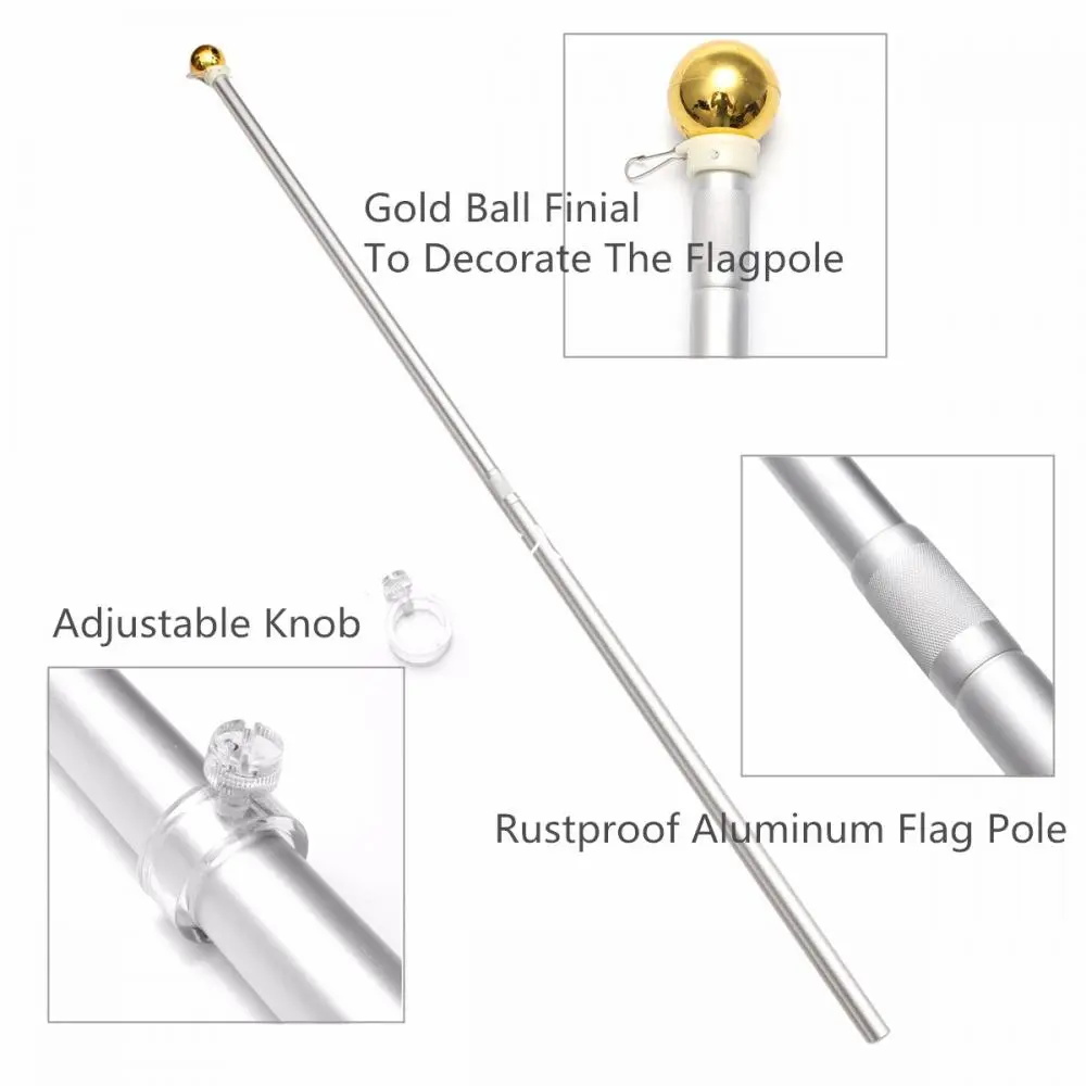 Adjustable Telescoping Flag Pole