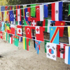 100 Countries Bunting flags